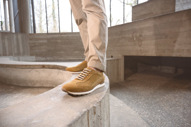 Ambiorix ICARIUS SUEDE SENSO MOUTARDE 2468 RACING MIEL