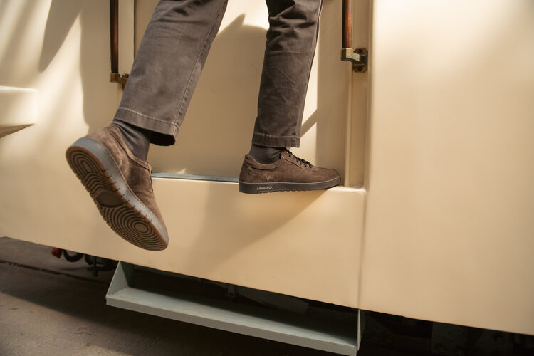 Ambiorix LUCAS SUEDE PRALINA+ PARMA OLIVE 4105 GIORDAN