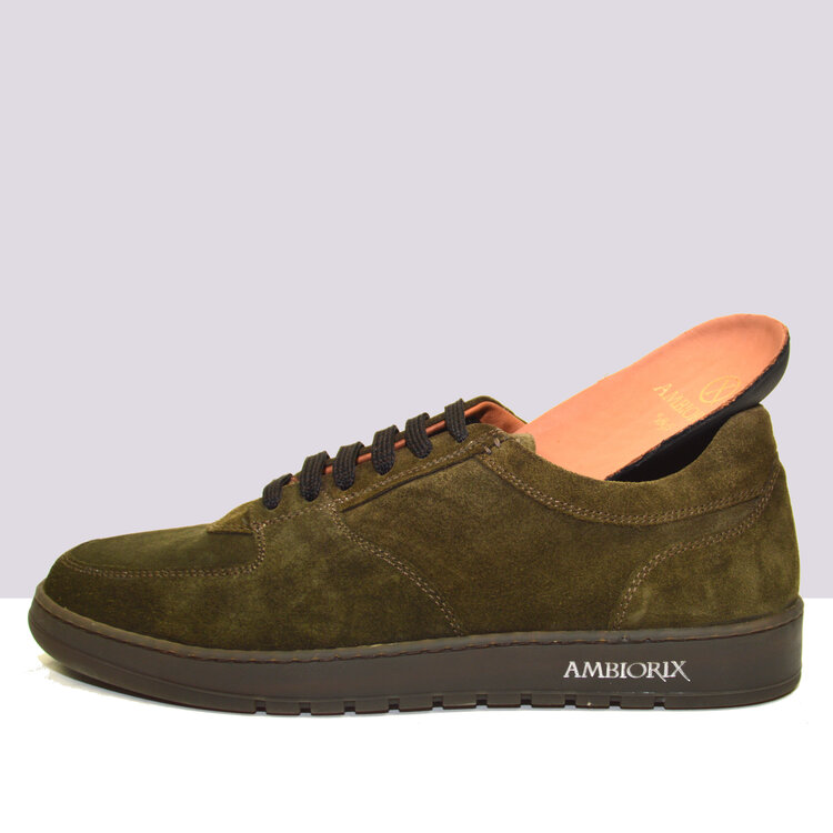 Ambiorix LUCAS SUEDE MILITARE+ PARMA OLIVE 4105 GIORDAN