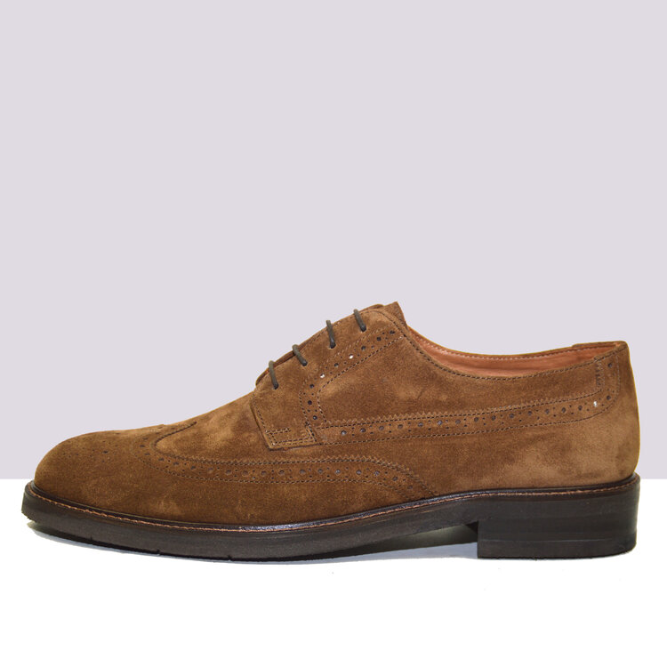 Ambiorix LARGO SUEDE  CACAO 878 -8 GOLFER BROWN A156