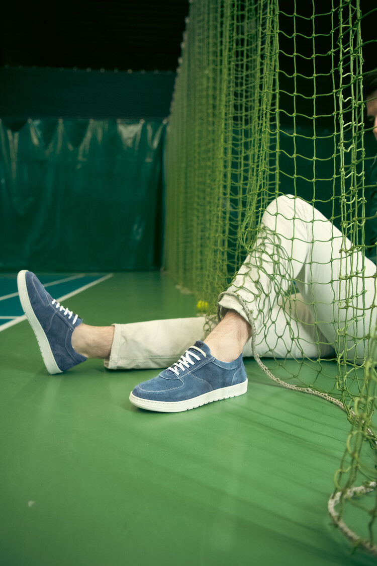 Ambiorix LUCAS SUEDE SENSO INDIGO+SUEDE FL BLUE 4105 GIORDAN CREMINO