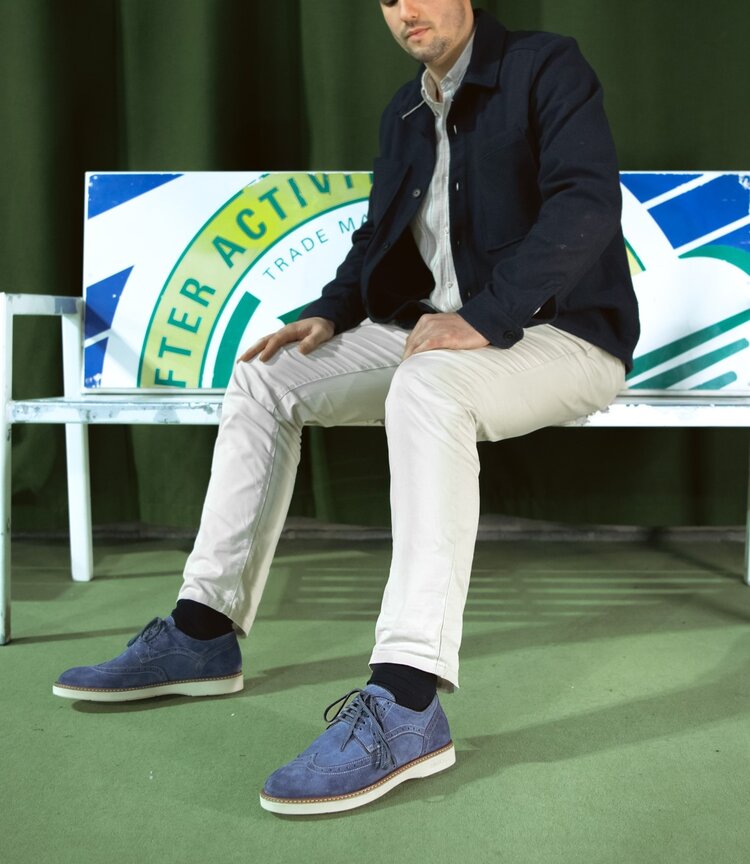 Ambiorix MARCIANO SUEDE SENSO INDIGO 5054 JIMMY