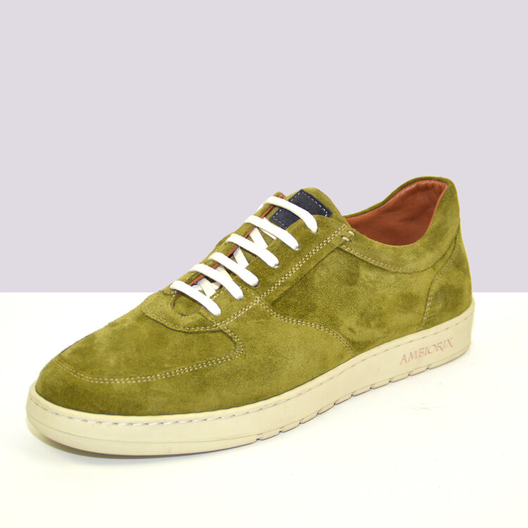 Ambiorix LUCAS SUEDE SENSO GRASS +SUEDE FL BLU 4105 GIORDAN CREMINO