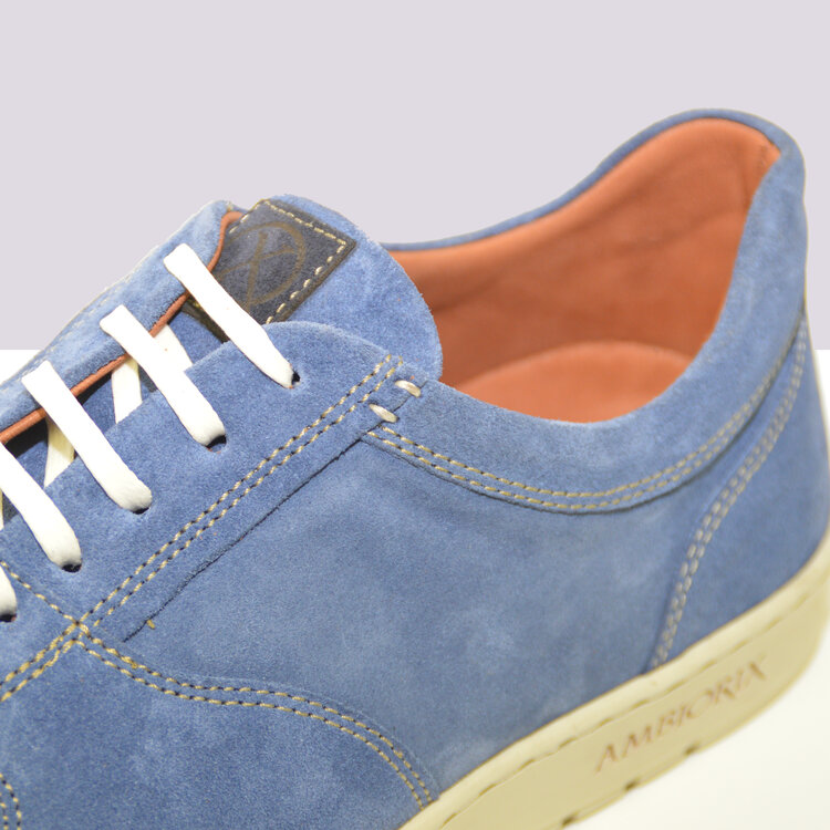 Ambiorix LUCAS SUEDE SENSO INDIGO+SUEDE FL BLUE 4105 GIORDAN CREMINO