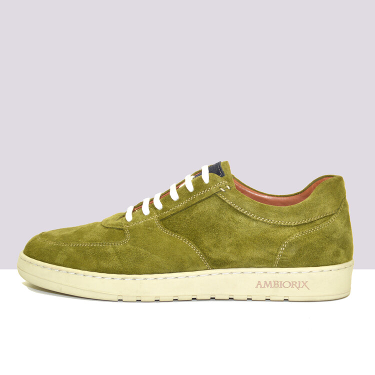 Ambiorix LUCAS SUEDE SENSO GRASS +SUEDE FL BLU 4105 GIORDAN CREMINO