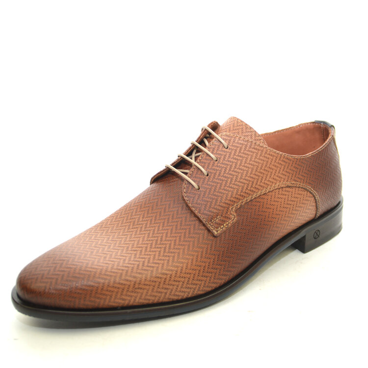 Ambiorix JURASSIC MATILDA CHEVRON COGNAC 813 -8 VILLAGE CITY BLUE