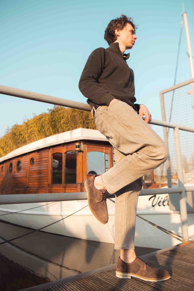 Ambiorix NOGARO-SUP SUEDE SANSEVERO CASTANA 126-SUP GOLFER A201 BEIGE