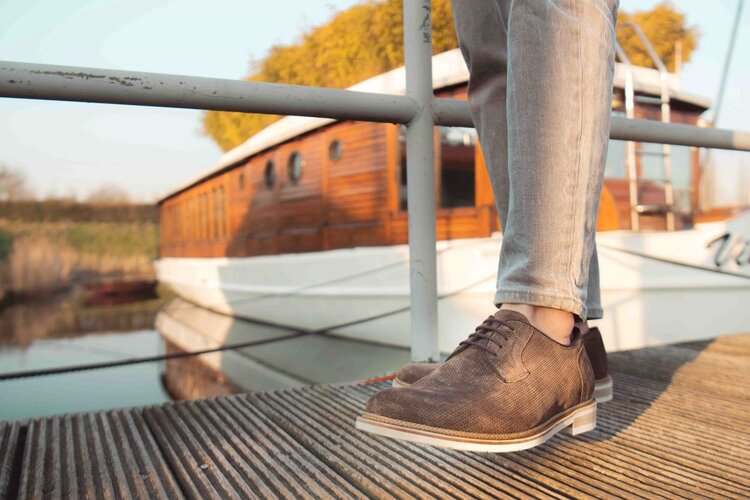 Ambiorix NOGARO-SUP SUEDE SANSEVERO CASTANA 126-SUP GOLFER A201 BEIGE