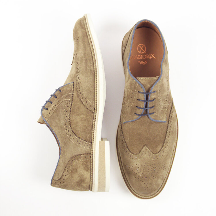 Ambiorix ORVAL-SUP SUEDE SENSO COCCO + BL 126-SUP GOLFER BEIGE A201