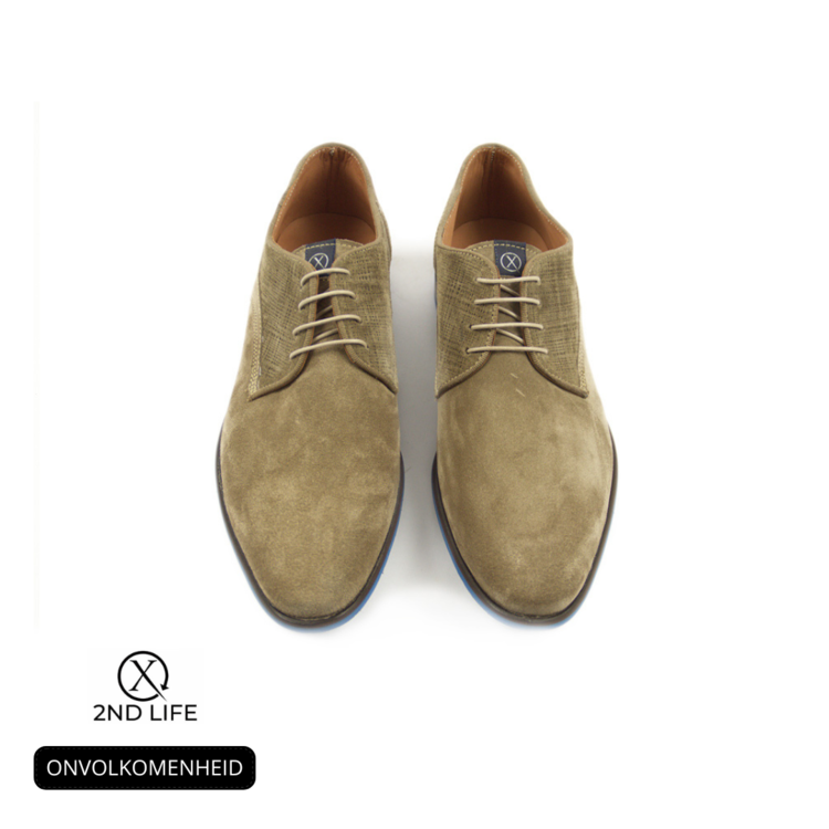 KASPER SUEDE SENSO SESAMO+ST LINO SESAMO 813 -8 VILLAGE BLUE MAAT 41