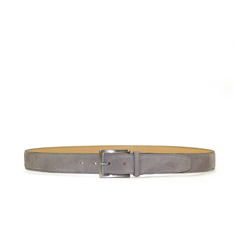 Ambiorix CEINTURE R02-XL SUEDE SANSEVERO FUMO 35MM BOUCLE G01