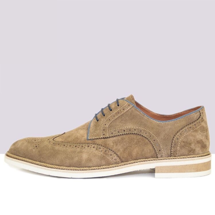 Ambiorix ORVAL-SUP SUEDE SENSO COCCO + BL 126-SUP GOLFER BEIGE A201