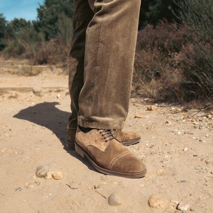 Ambiorix PARMA SUEDE WOLF ARABICA 126-SUP CREPEX A190 MARRON