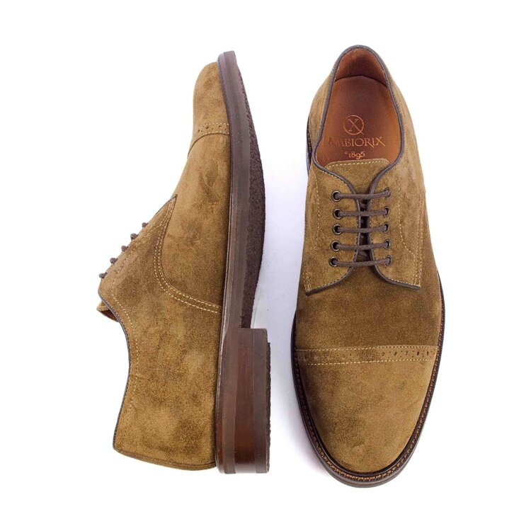 Ambiorix PARMA SUEDE WOLF ARABICA 126-SUP CREPEX A190 MARRON