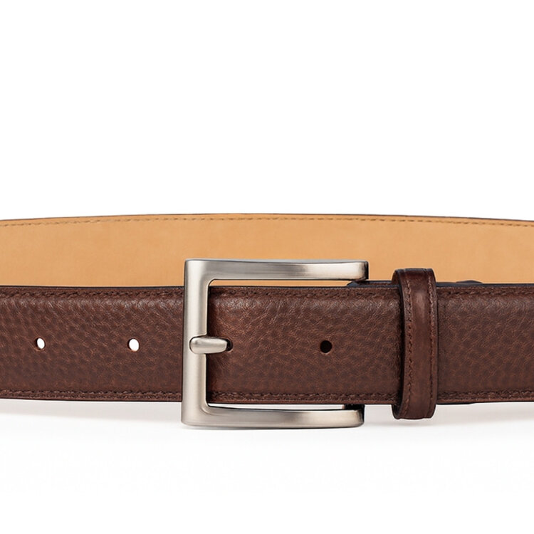 Ambiorix BELT R02-XL  CARDIFF BROWN 35MM BUCCLE G01