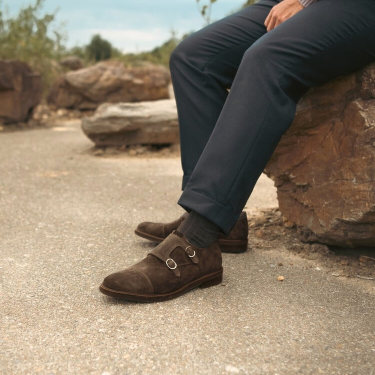 Ambiorix PADOVA SUEDE WOLF EBANO 126-SUP CREPEX A190 MARRON