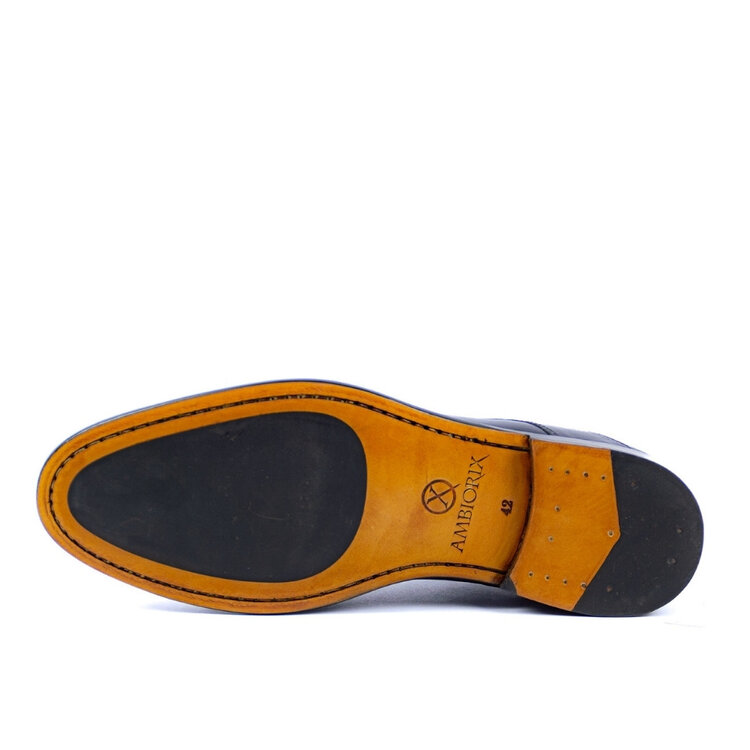 Ambiorix REGO CALF BLACK 809 LTH INSERT A232 CAFE