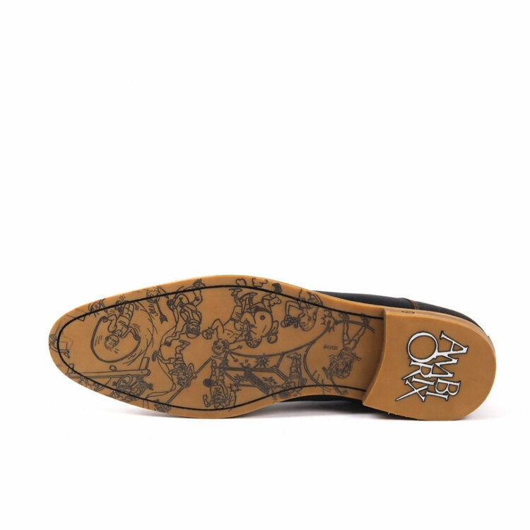 Ambiorix RODI CALF BLACK 813 KIM GOLD FIL NATUREL