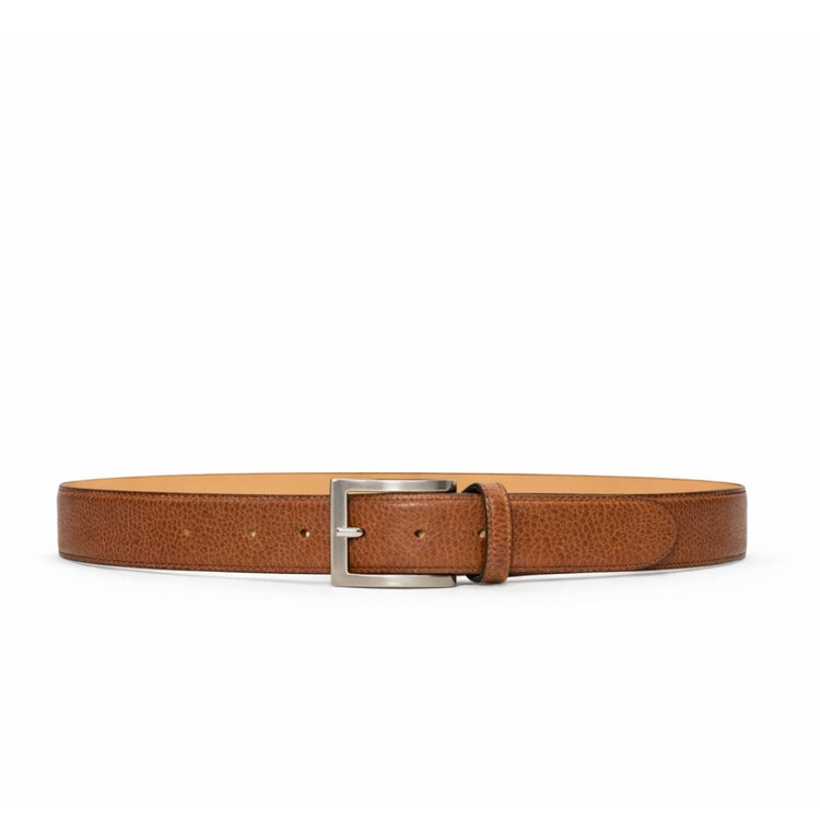 Ambiorix BELT R02 COUNTRYCALF DRK BROWN 35MM BUCCLE G01
