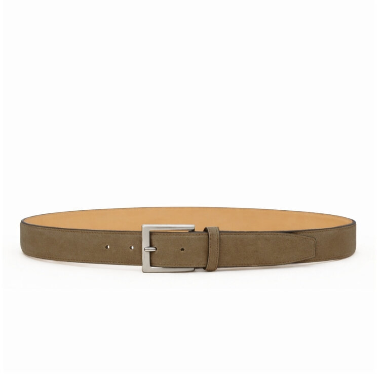 Ambiorix BELT R02-XL NUBUCK TAUPE 35MM GESP G01