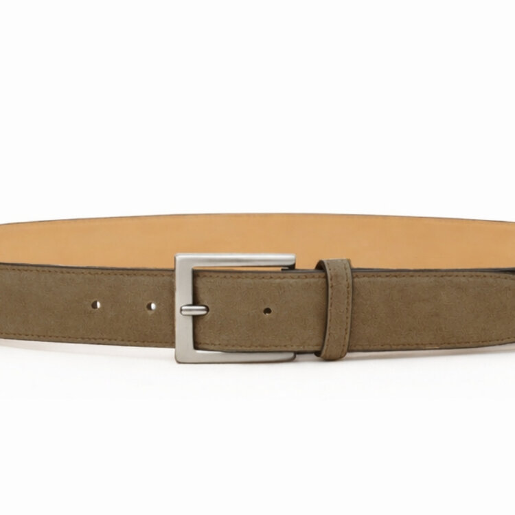 Ambiorix CEINTURE R02-XL NUBUCK TAUPE 35MM GESP G01