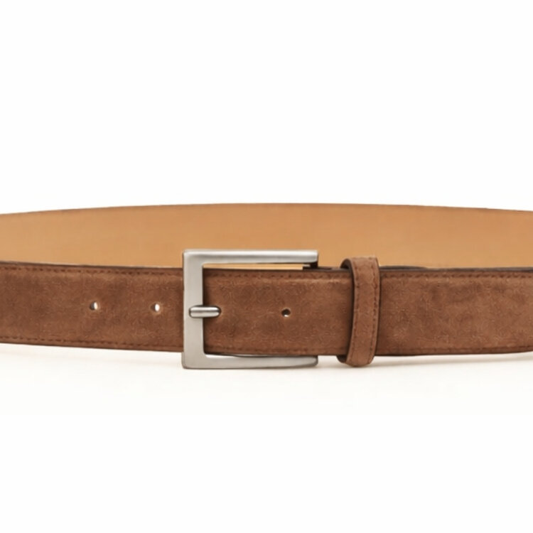 Ambiorix BELT R02-XL SUEDE SENSO NUT 35MM GESP G01