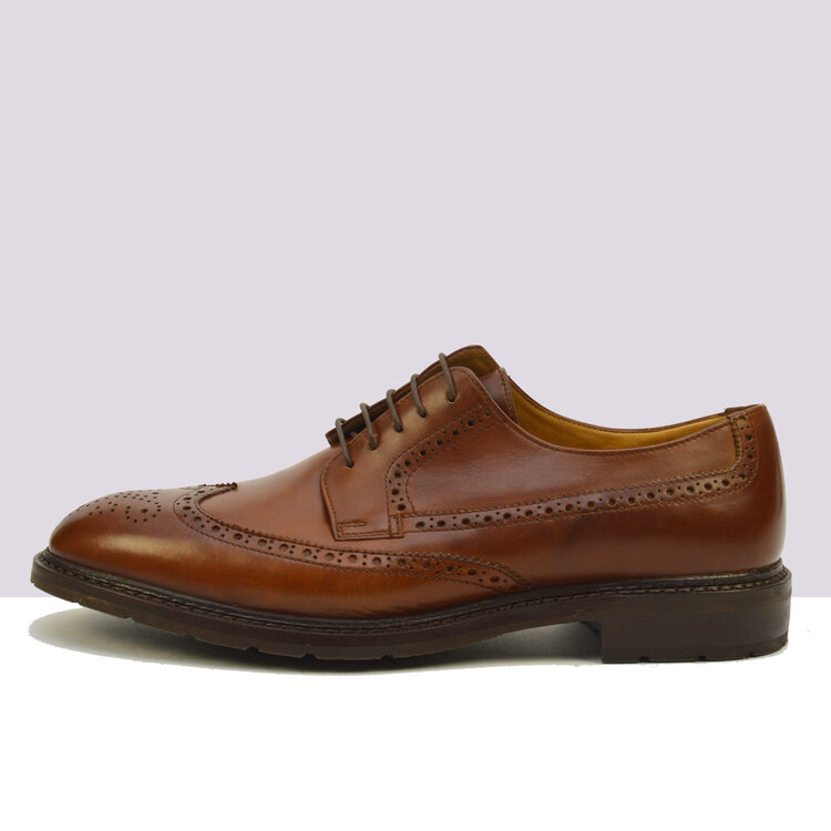 Ambiorix GRAYSON SADDLE CALF MID BROWN 898-8 GDY/SGL MAX STORMW