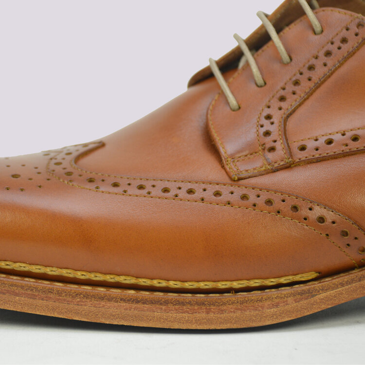 Ambiorix ZORBA SADDLE CALF BROWN 813-8 GDY/MID 53% INSERT VIA SS