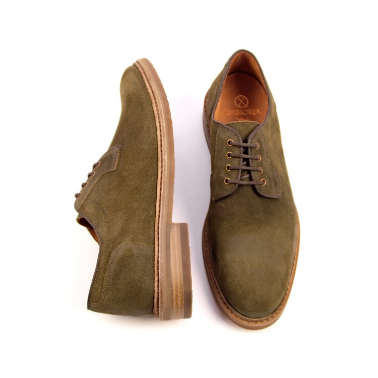 Ambiorix ROBBIO NUBUCK WAXED KAKI 126-SUP CREPEX A230 LODO