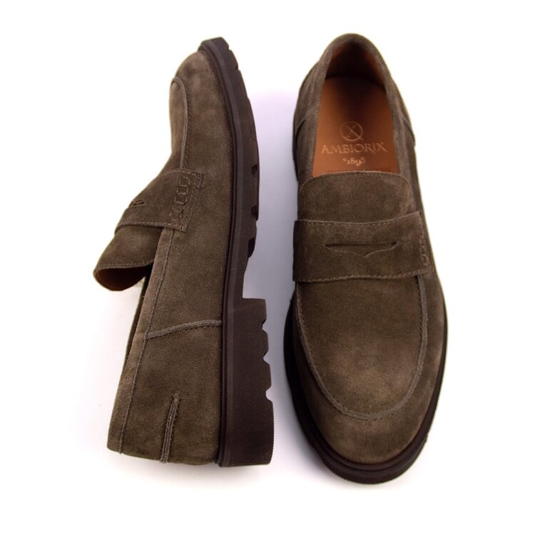 Ambiorix SULLY SUEDE COFFEE 5055 COUNTRY A239 BROWN