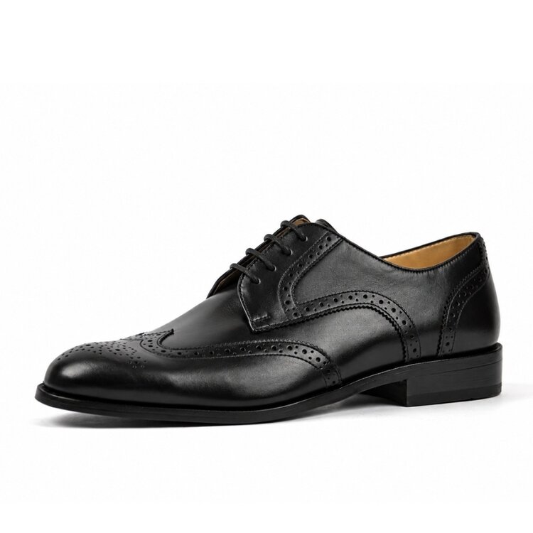 Ambiorix SUTTON CALF BLACK 809 LTH INLAY