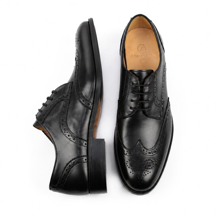 Ambiorix SUTTON CALF BLACK 809 LTH INLAY