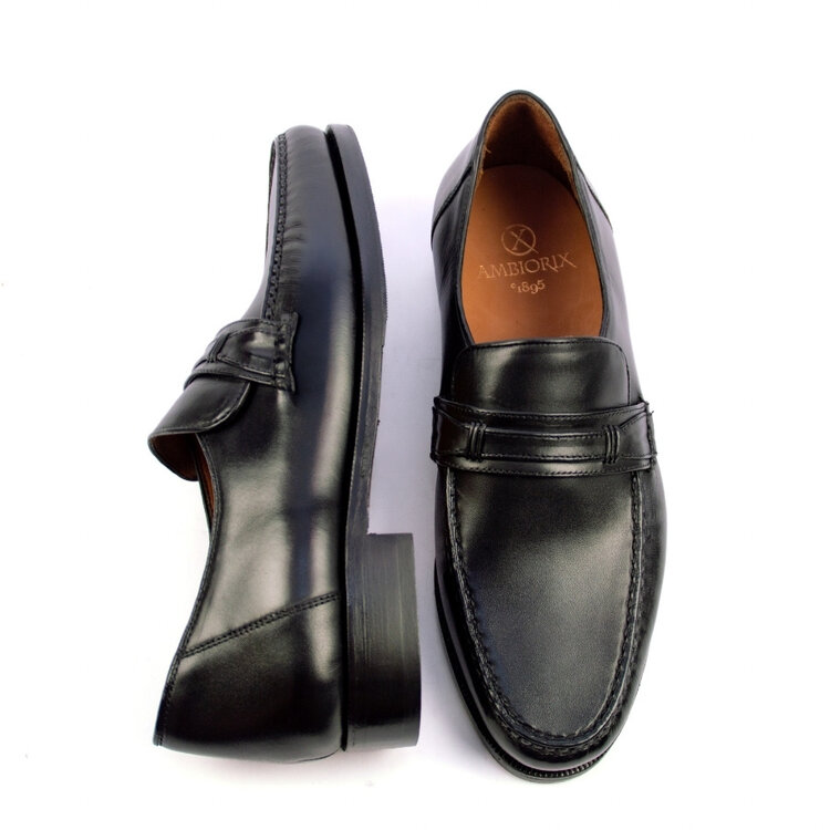 Ambiorix DULMOC POL.GLACED CALF  BLACK 892 LTH+ PATIN