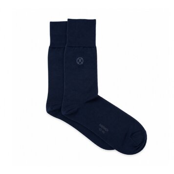 Ambiorix Blue mercerised cotton socks