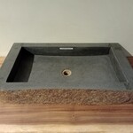 Wasbak natuursteen - 80x46x13cm - FL22080