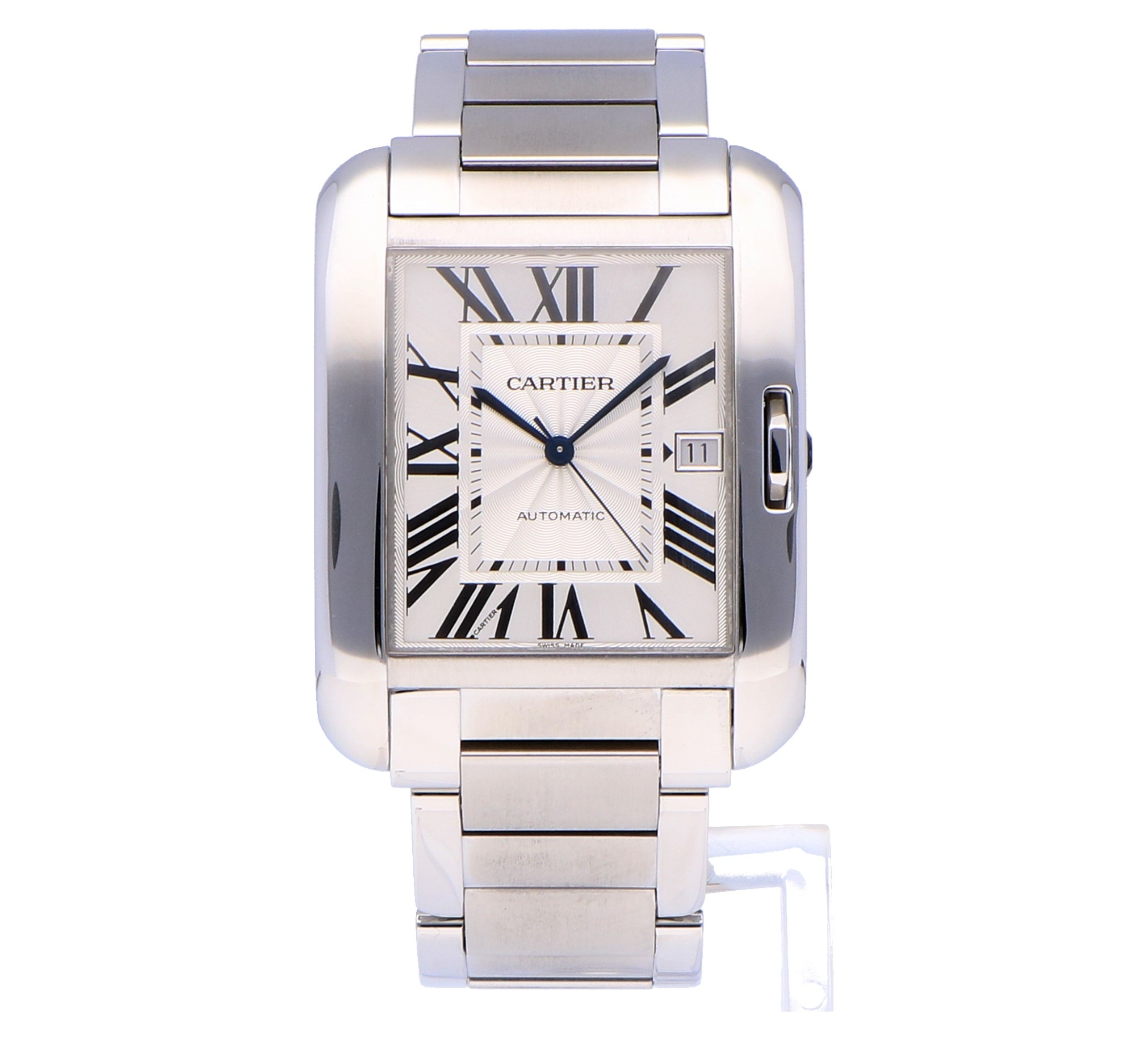 Cartier Watch Tank Anglaise Lm W5310008occ Schaap En Citroen Jewellers