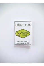 . Insecten spelden  RVS maat 00