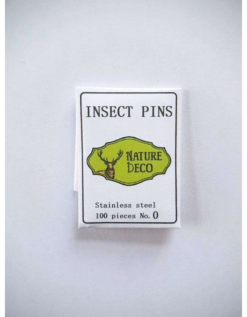 . Insect pins stainless steel 0