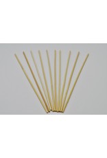 . Glass dome sticks blanco 10 pieces