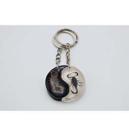 . Insecten sleutelhanger Yin-Yang