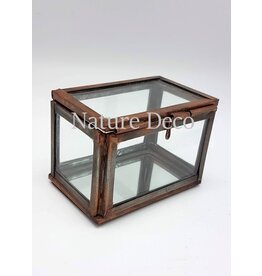 . Vitrine box brons small