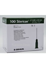 . Injection needle Green 5 pieces