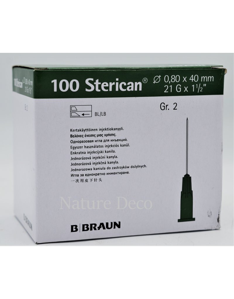 . Injection needle Green 5 pieces