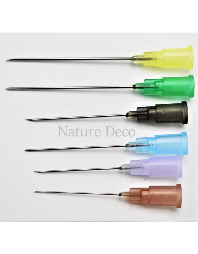 . Injection needle Purple 5 pieces