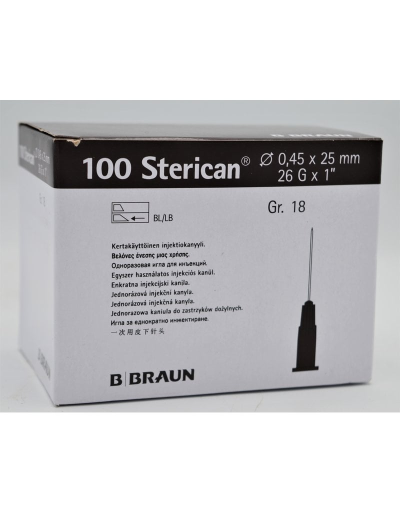 . Injection needle Brown 5 pieces