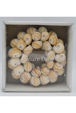 . Shell wreath Mattugan 15 x 15 cm