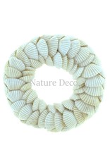 . Shell wreath Chippy 15 x 15cm