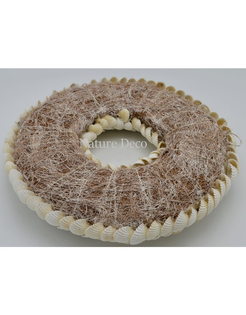 . Shell wreath Chippy XXL 35 x 35cm