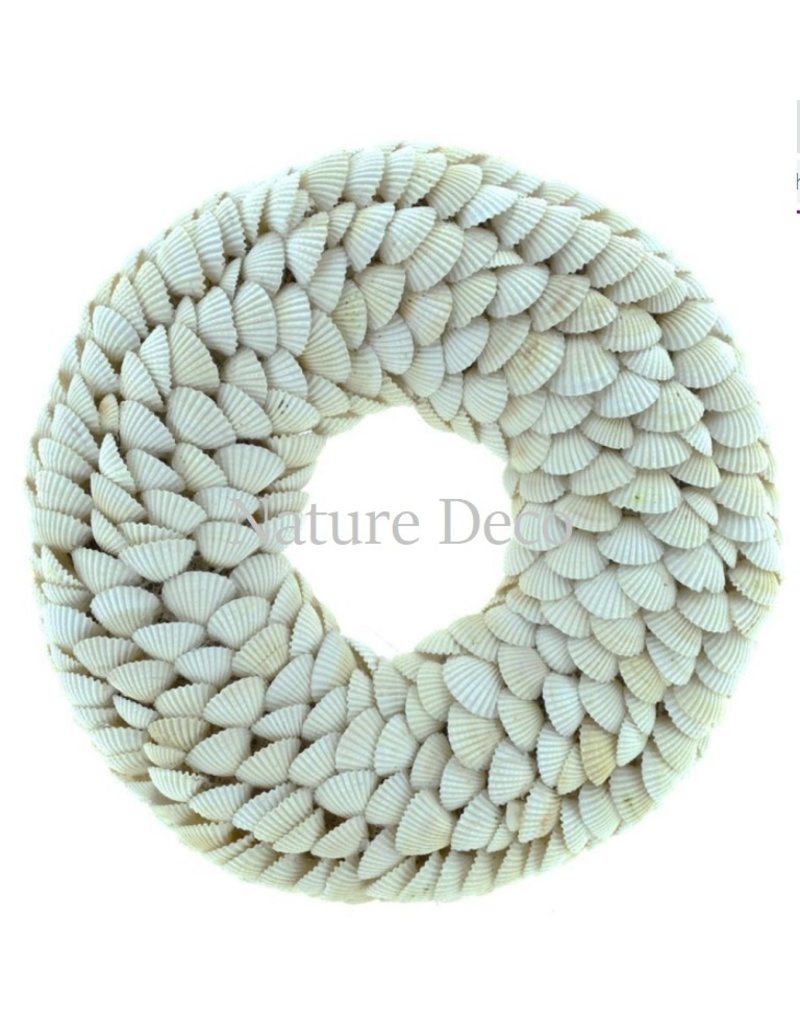 . Shell wreath Chippy XXL 35 x 35cm