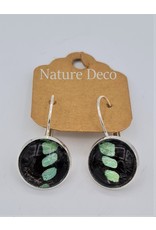 Nature Deco Earring hanging Graphium